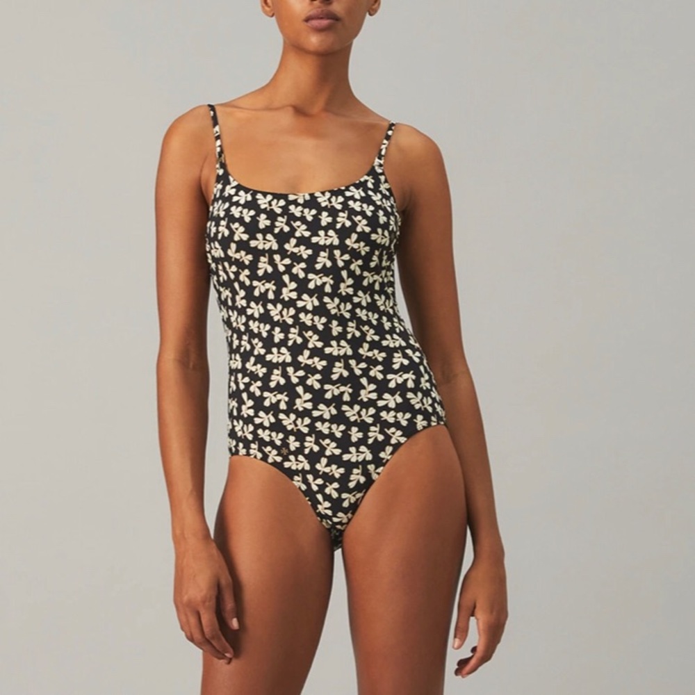 Tory Burch PRINTED TANK SUIT size small